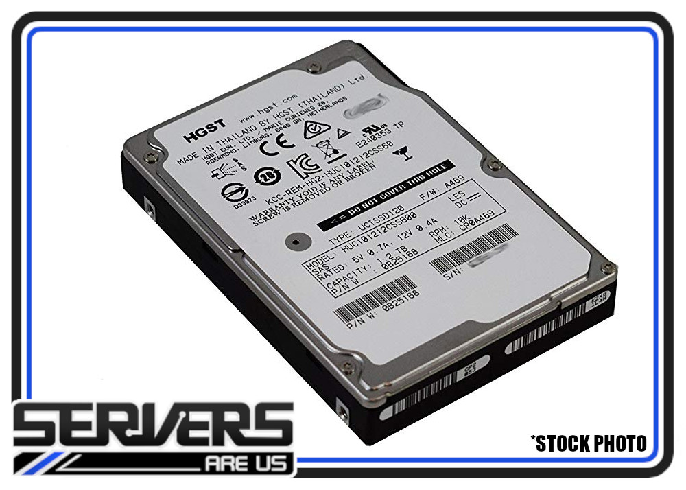 HGST/NETAPP Ultrastar C10K1200 HUC101212CSS600 (0B28473) 1.2TB 10000 RPM 