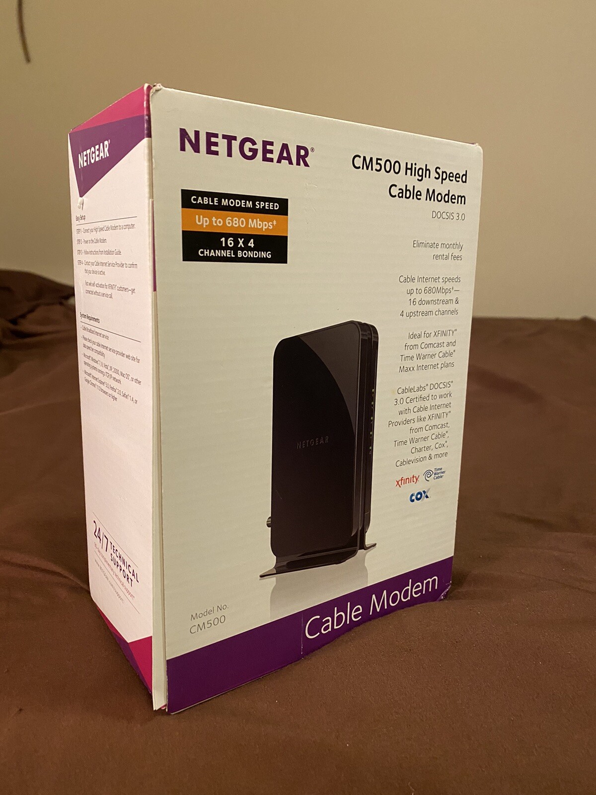 NETGEAR CM500-1AZNAS (16x4) DOCSIS 3.0 Cable Modem💥