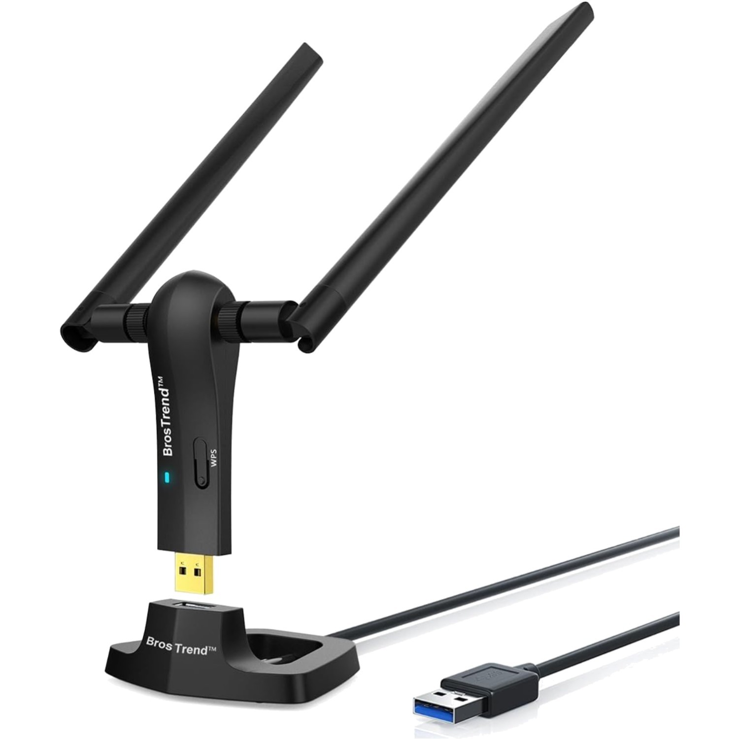 Dual Band AC1200 USB WiFi Adapter – Reliable Connectivity for Windows Devices