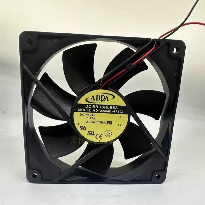 1PCS ADDA 12025 AD1224MB-A71GL DC24V 0.17A 120*25MM Inverter Fan