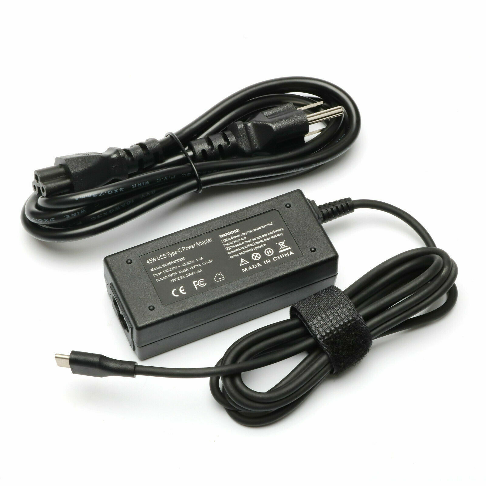 AC Power Supply Cord Adapter Charger for HP Chromebook 14'' Laptop 14-db0031nr 