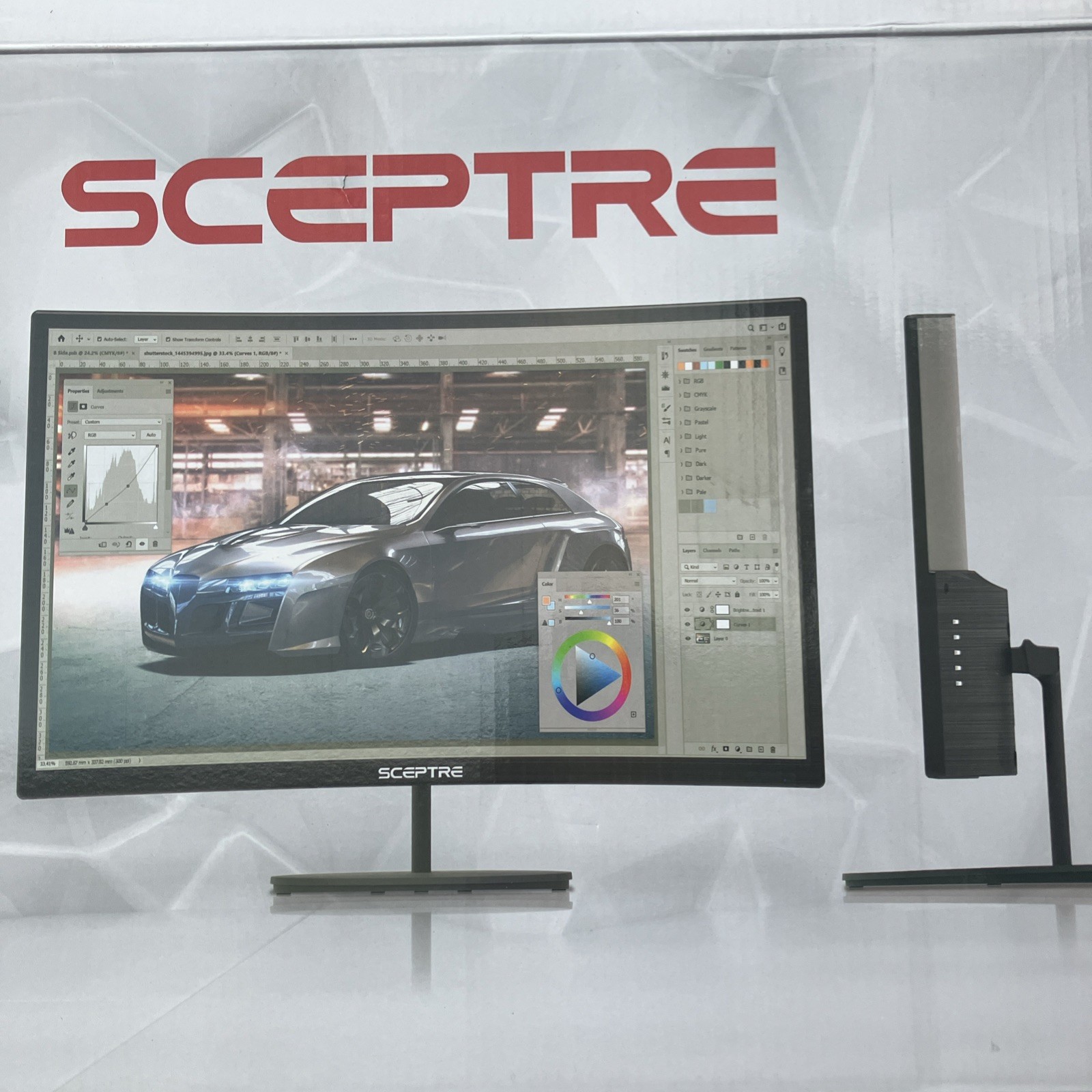 SCEPTRE C27 Curved Business Pro 100Hz 1080 p  
