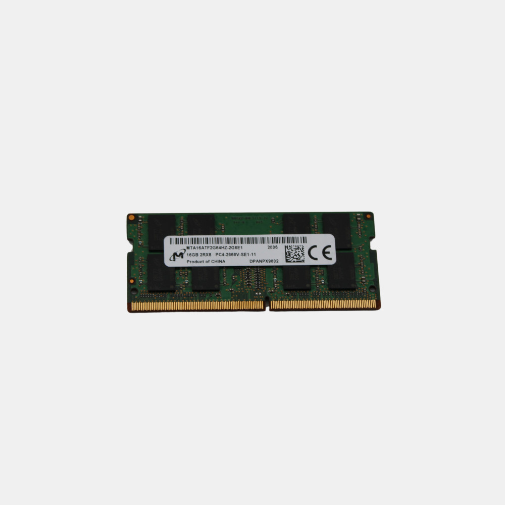 Micron MTA16ATF2G64HZ-2G6E1 16GB 2666V DDR4 SODIMM (Lot Of 5)