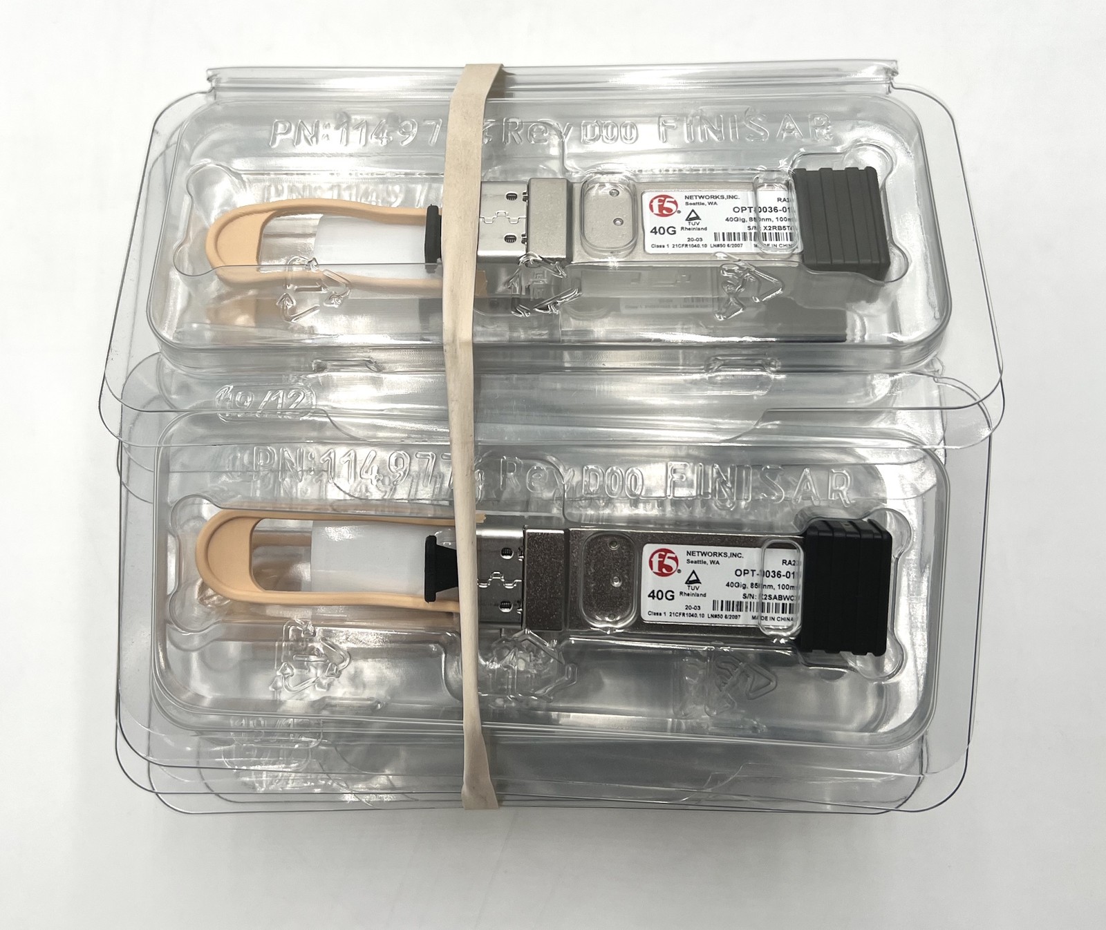 *Lot of 12* NEW F5 Networks 40Gb OPT-0036-01 Modules