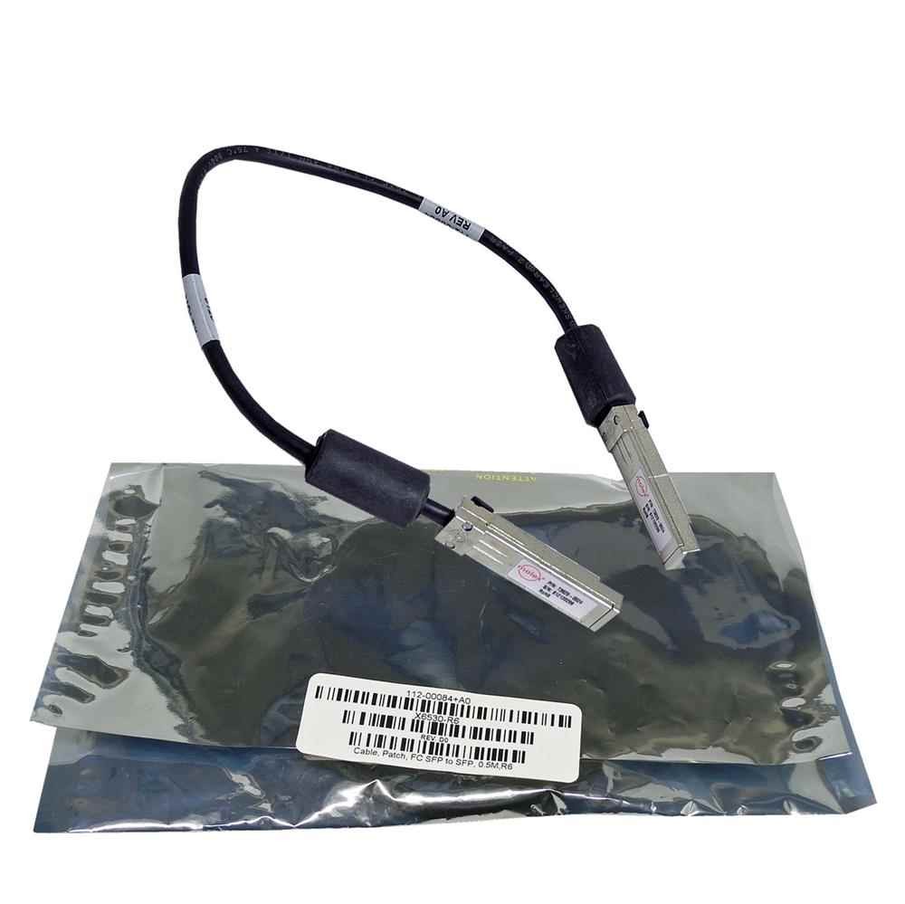 NetApp X6530-R6 FC SFP-SFP Patch Cable 0.5m Long 73929-0036 112-00084+A0