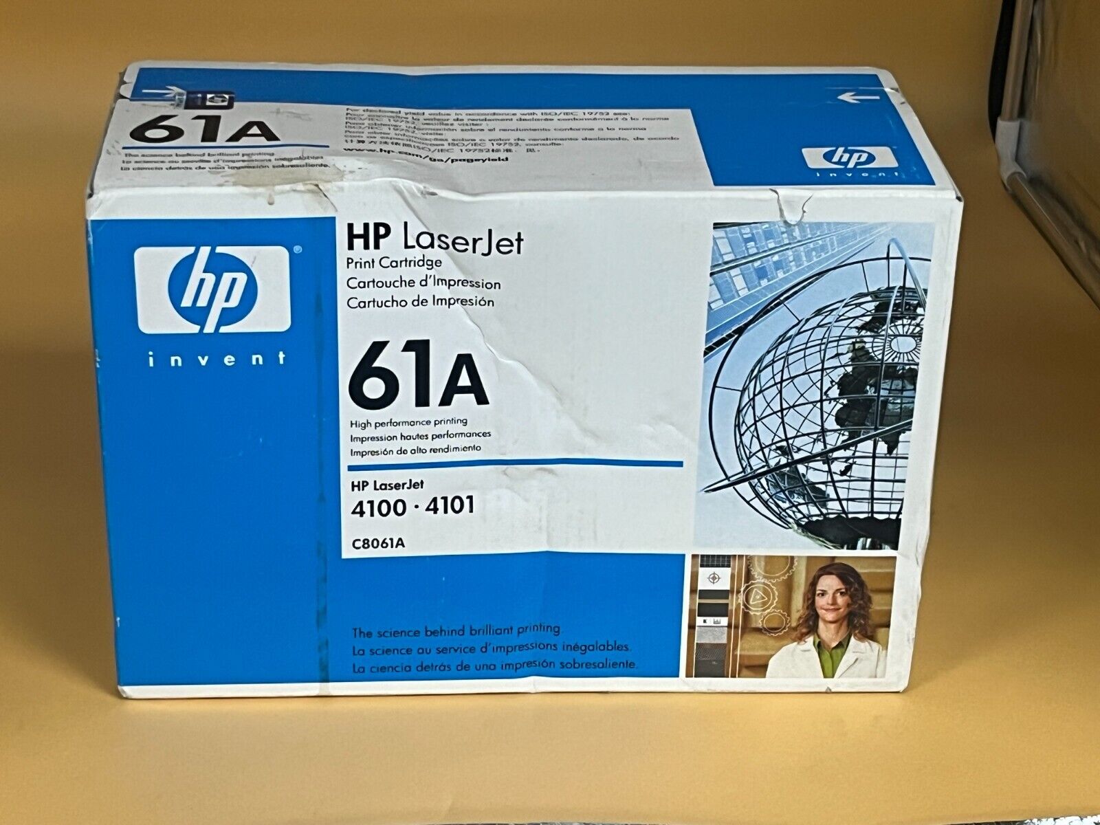 HP Invent HP LaserJet Print Cartridge 61A  C8061A