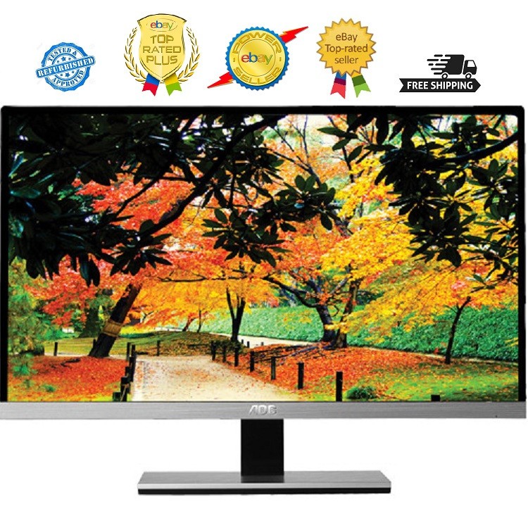AOC 215LM00036 I2267Fw 22”  Widescreen 1080p LED Monitor *ZERO FRAME*