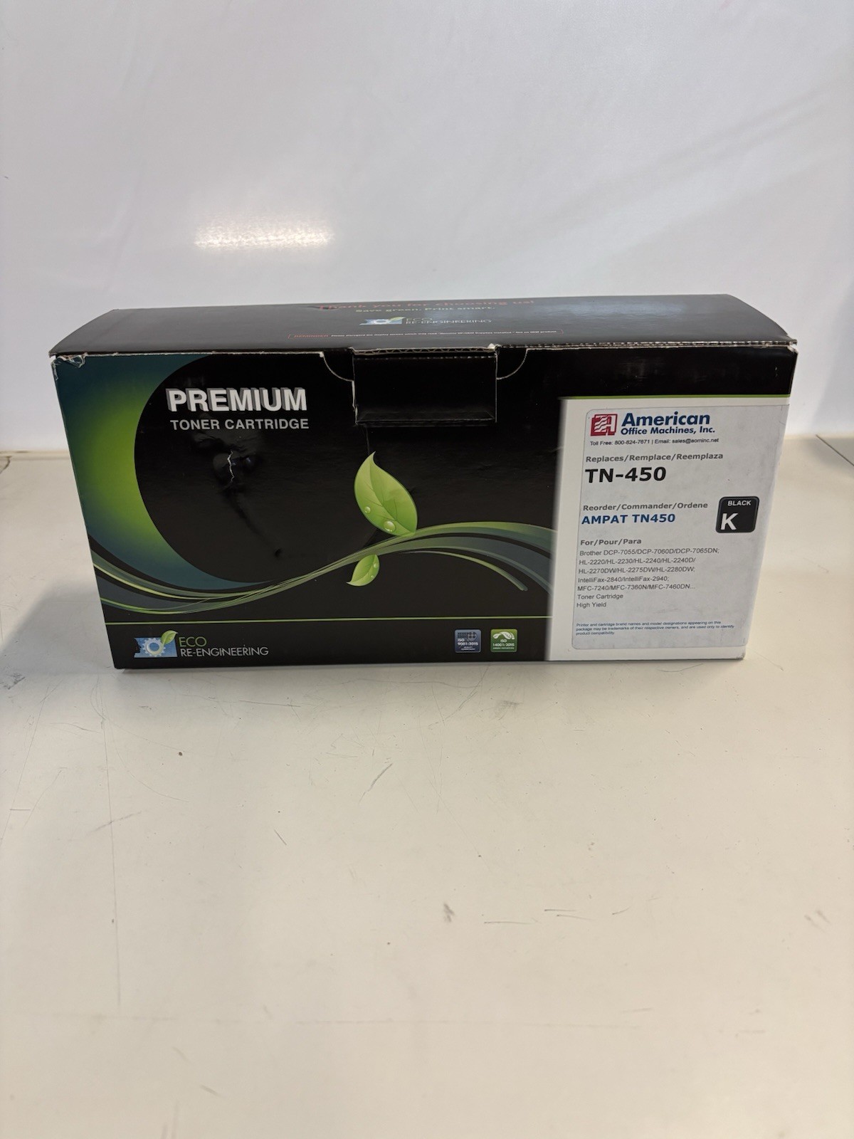 MSE Premium Black High Yield Toner Cartridge for Brother TN450