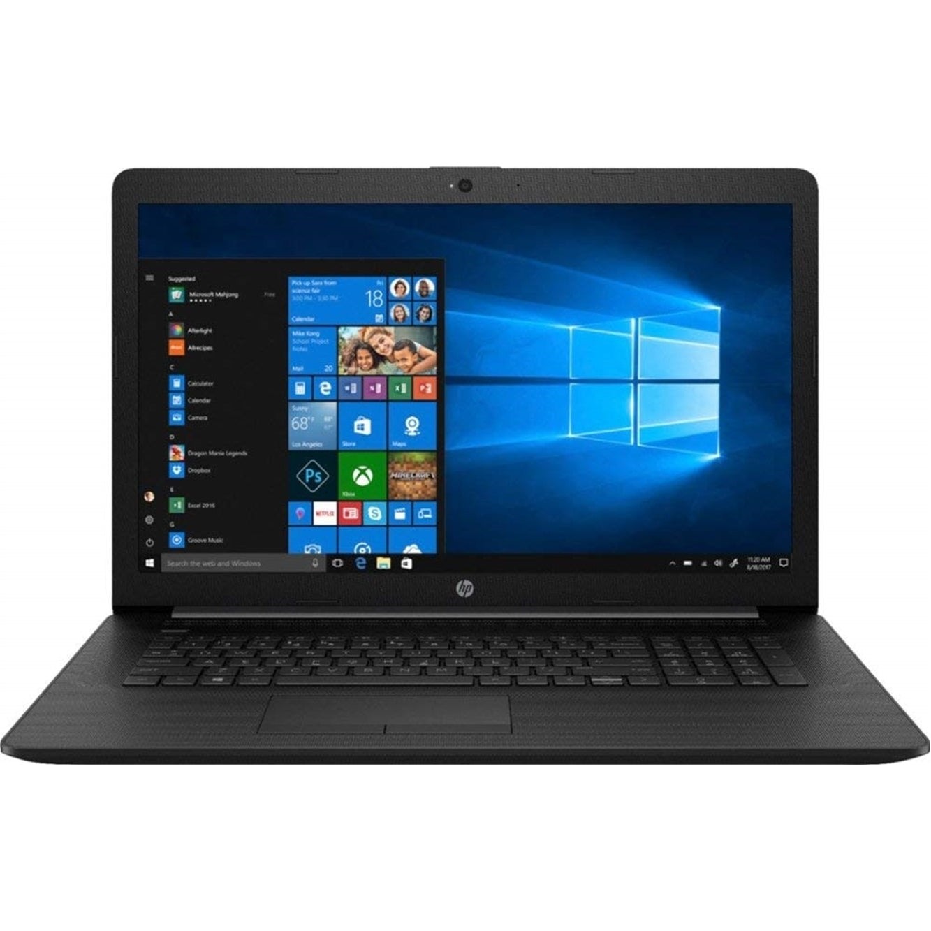 HP 17-BY1033DX 17.3 in 512GB SSD Core i5-8265U 1.6GHz WIN11H Black 16GB RAM