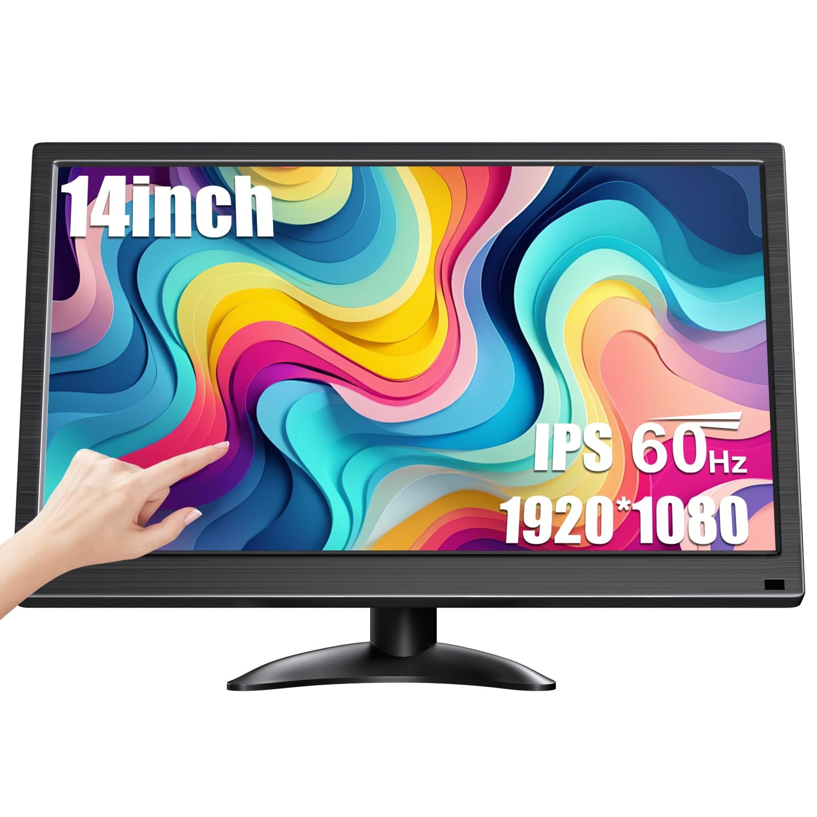 14 Inch Touch Screen Monitor FHD 1080P 99%sRGB IPS/HDMI/USB-C PC Monitor
