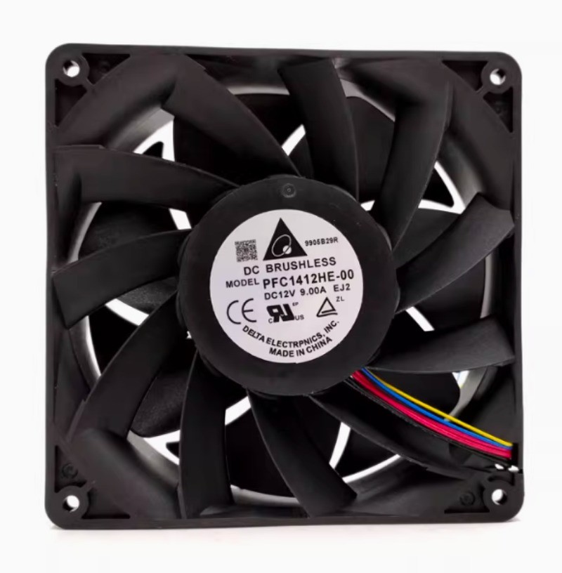 1PCS NEW Delta PFC1412HE-00 4Pin 12V 9.00A 140*140*38mm 14CM Cooling Fan