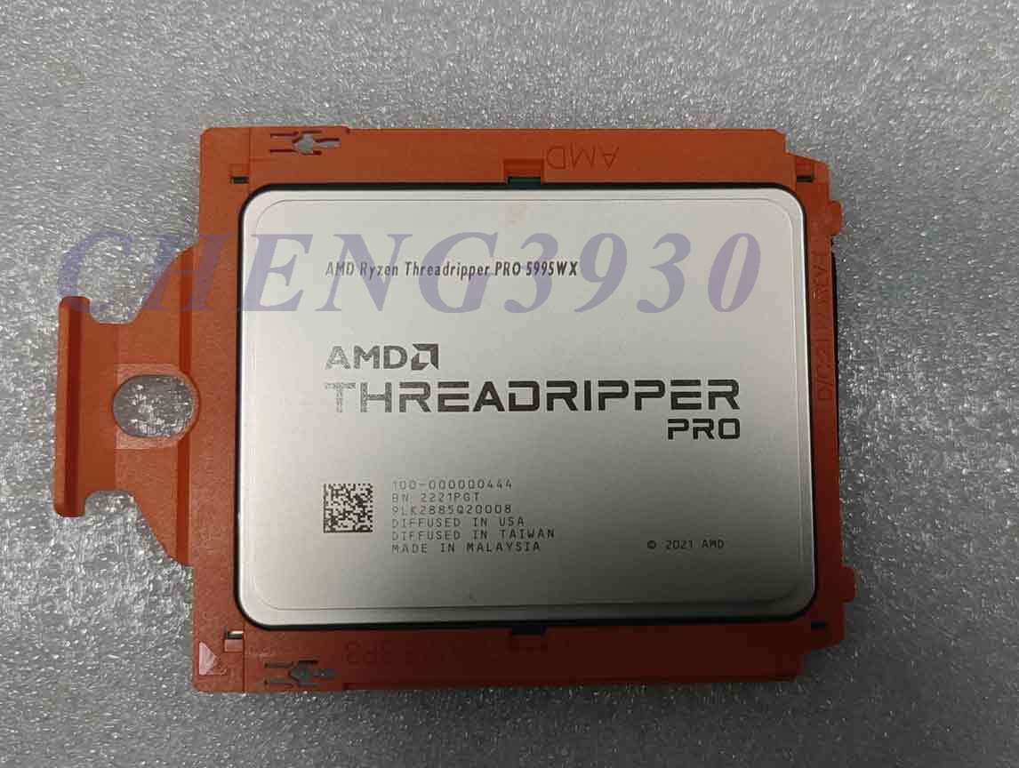 AMD Ryzen Threadripper Pro 5995wx 64 core up to 4.5ghz CPU processor