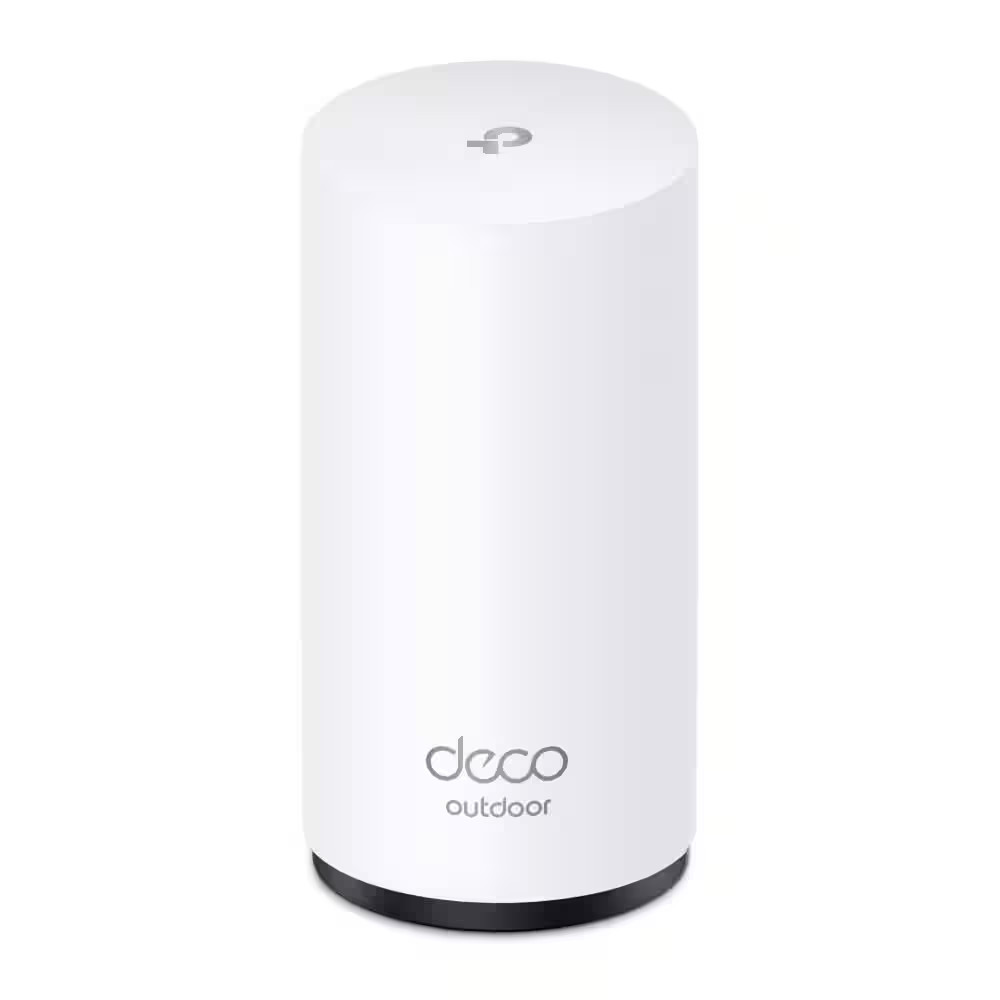 Deco BE65 Tri-Band Outdoor Wifi 7 Mesh Router System 1-Pack Covers up to 3,000 S