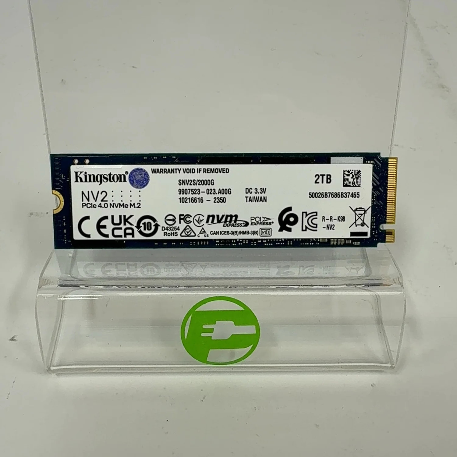 Kingston 2280mm SNV2S/2000G 2TB M.2 NVMe Gen 4.0 x 4 SSD 9907523-023.A00G