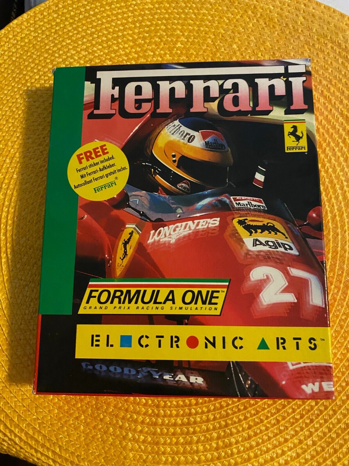 Ferrari Formula One Floppy Disc Manual 