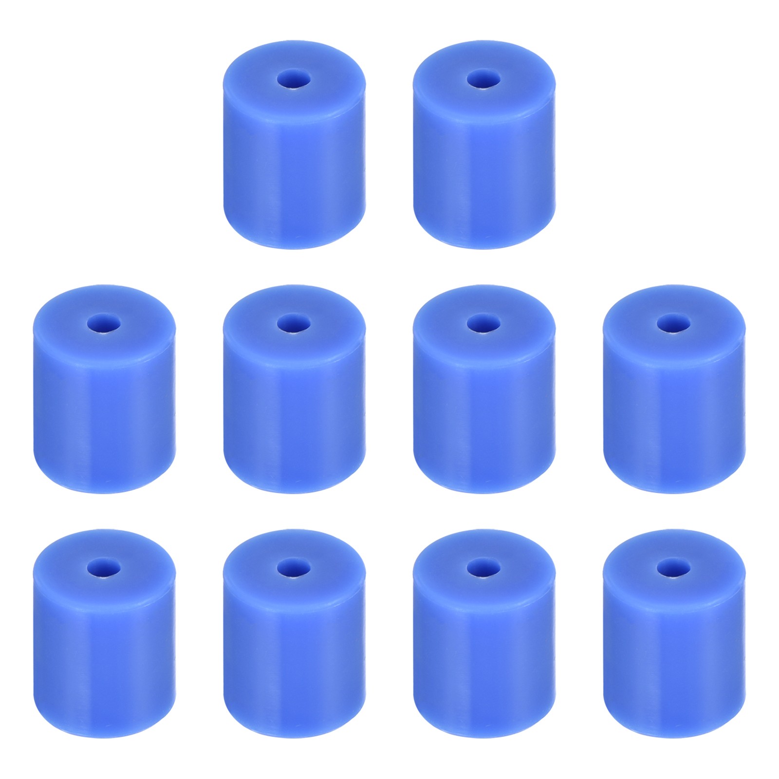 10Pcs Silicone Bed Mounts Leveling Column Silicone Buffer 18mm Blue