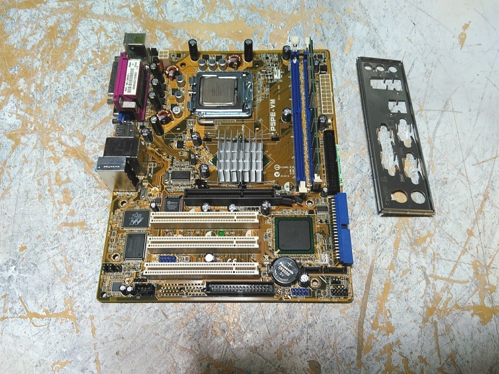 ASUS P5PE-VM Micro-ATX Motherboard Intel Pentium 4 3.0GHz 1GB AGP NO Heatsink 