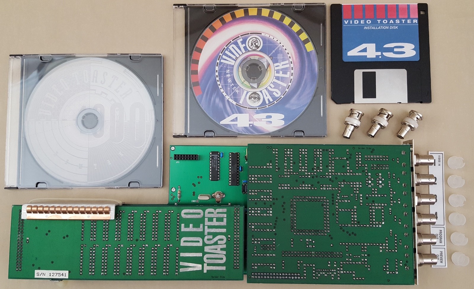 NewTek Video Toaster 2000 with v3.5 v4.3 SW for Commodore Amiga 2500 2000HD 2000