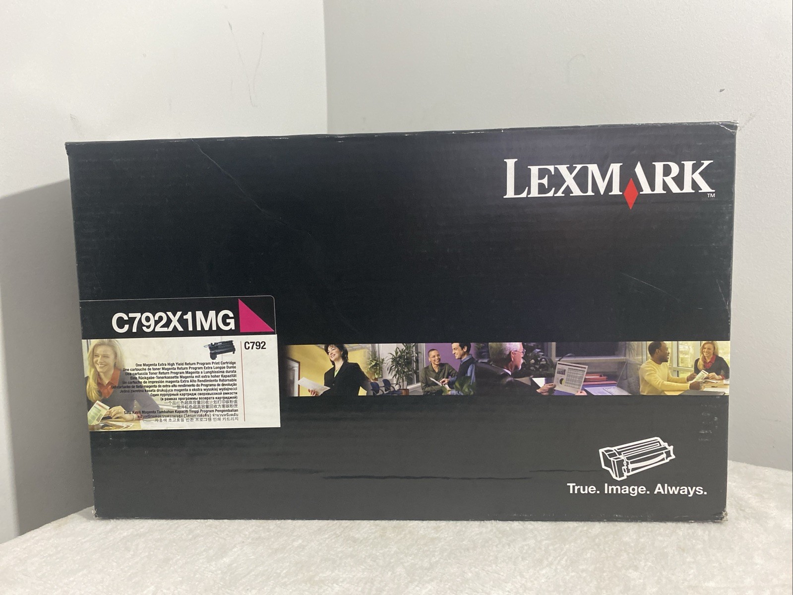 Genuine Lexmark C792X1MG Magenta High Yield Toner Cartridge 20K For C792 Sealed