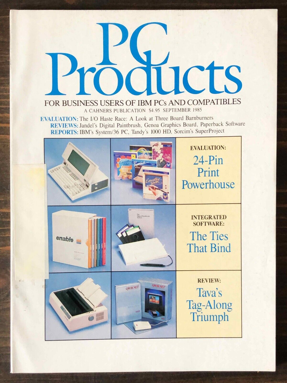 PC Products - September 1985, Volume II, Number 9