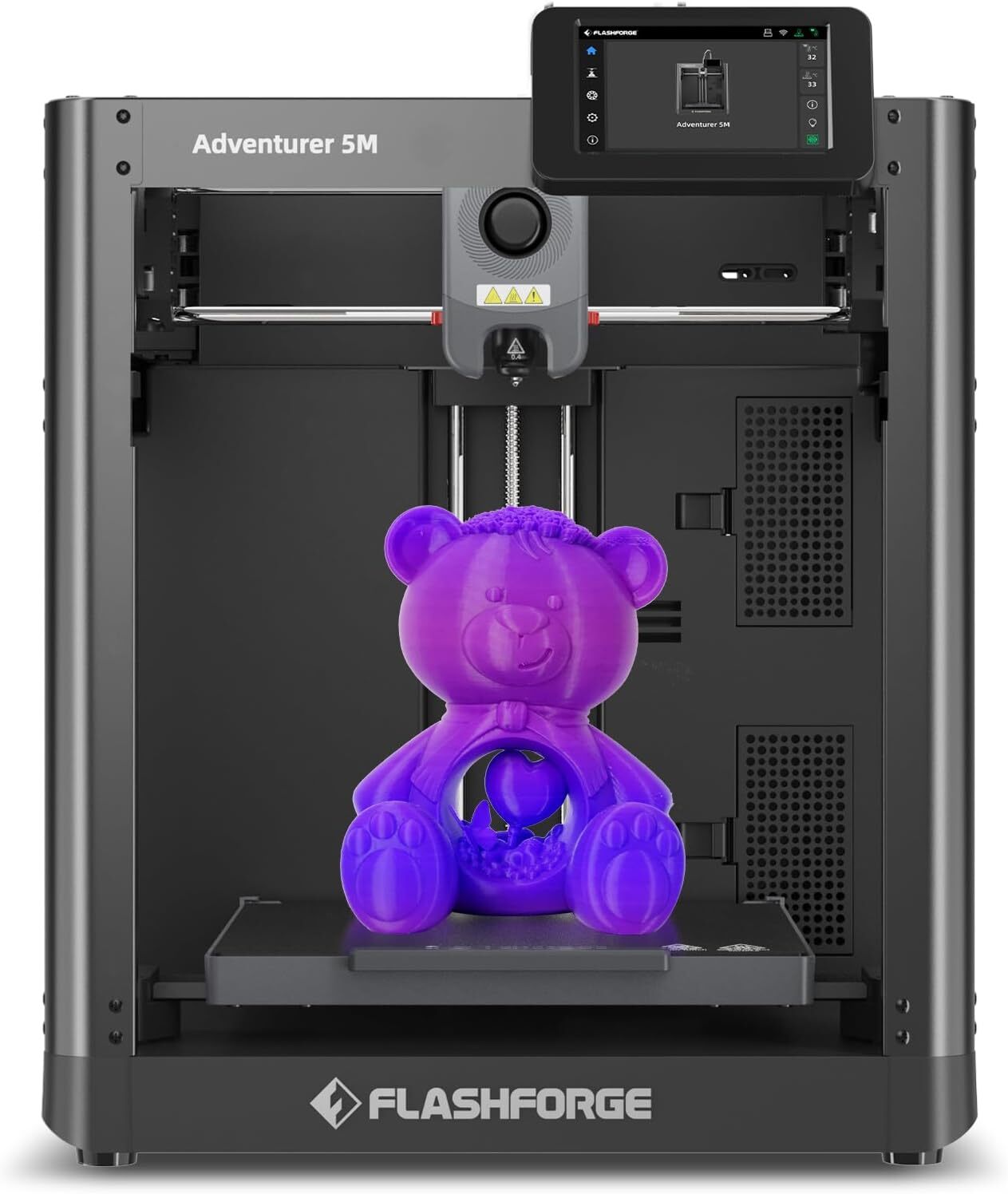 FLASHFORGE Adventurer 5M 3D Printers with 600mm/s Ultra Speed Core XY Structure