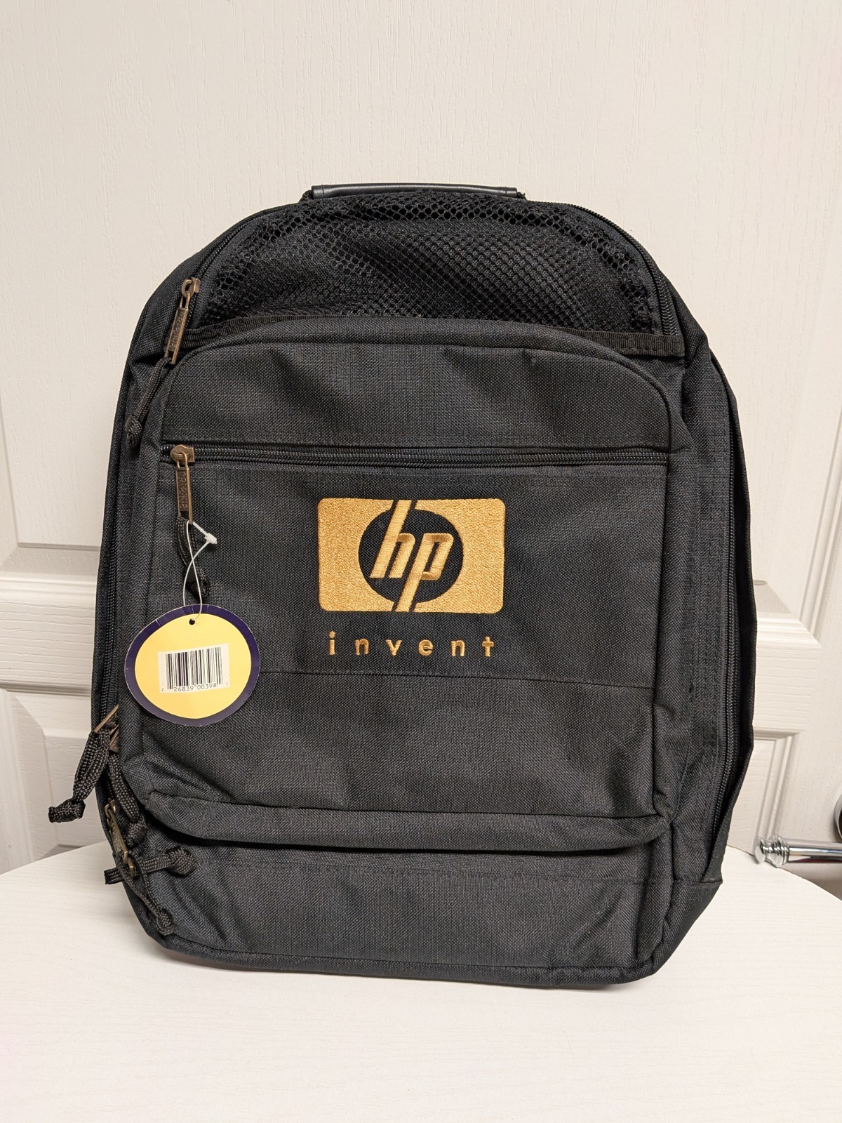 Vintage 1999 NOS Hewlett Packard HP Backpack Tech Swag Employee