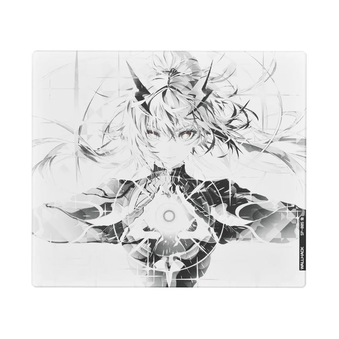 WALLHACK SP-005 Ascension Sora Limited Edition Glass Gaming Mouse Pad