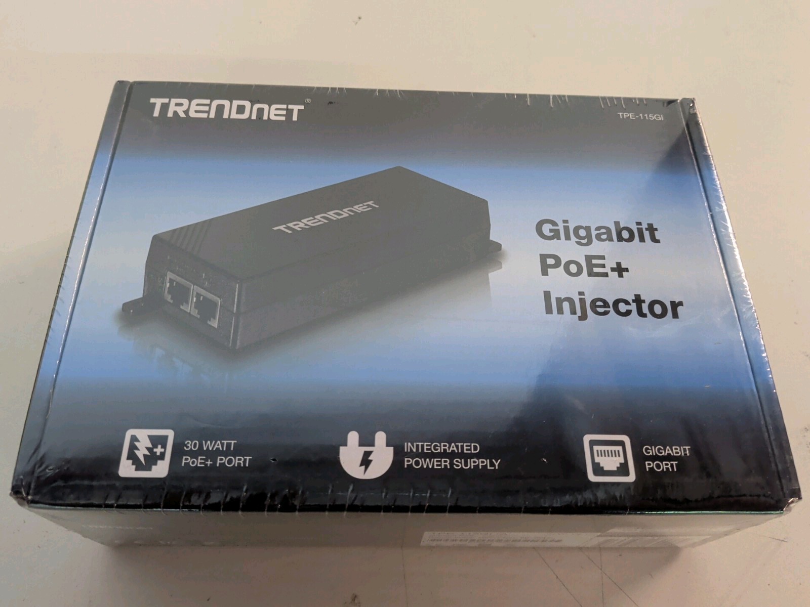 FACTORY SEALED TRENDnet Gigabit PoE Injector  TPE-115GI