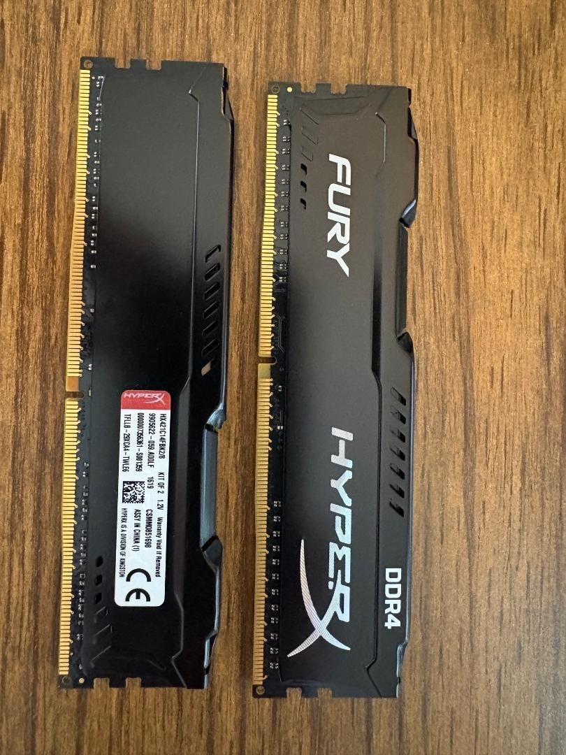 HYPERX FURY DDR4 4GB RAM PC4-17000 HX421C14FBK2/8