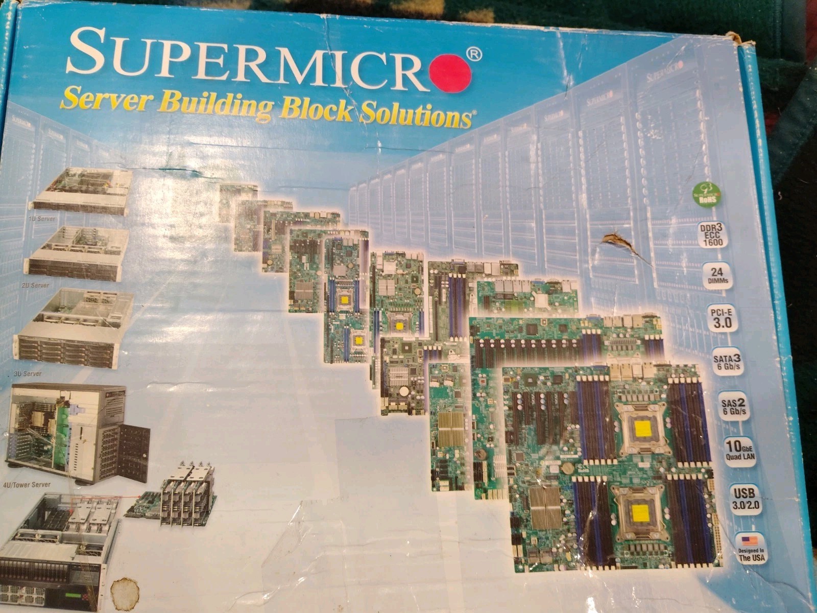 Supermicro X8DA6 Dual Socket LGA 1366 eATX Motherboard