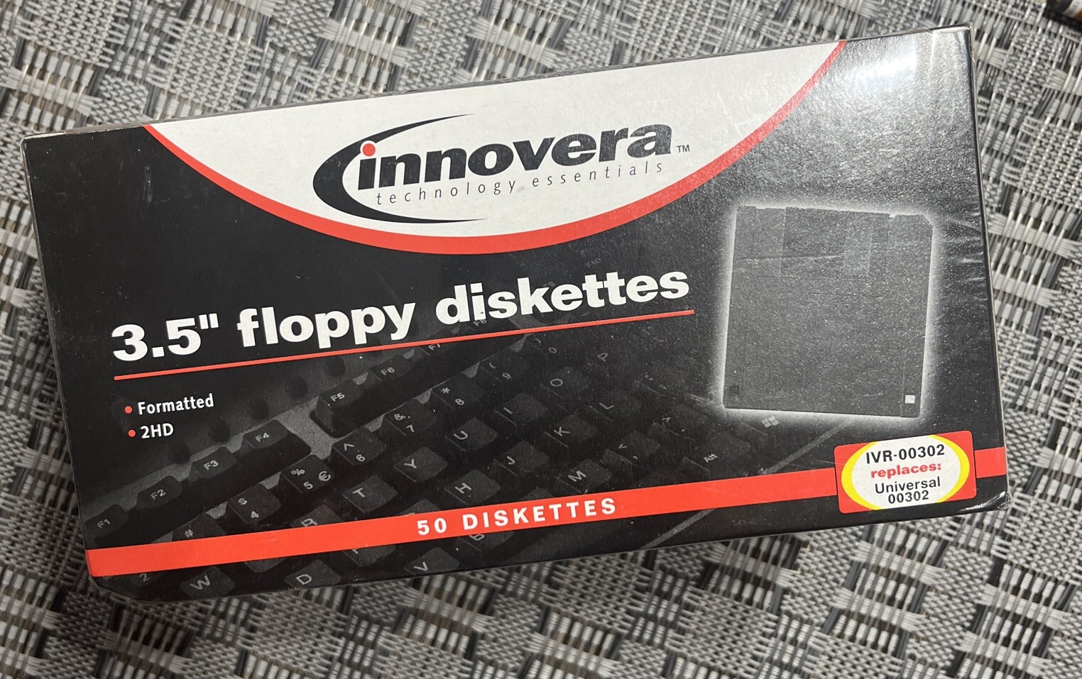 Innovera 3.5" Floppy Diskettes   50 Diskettes Brand New/Sealed