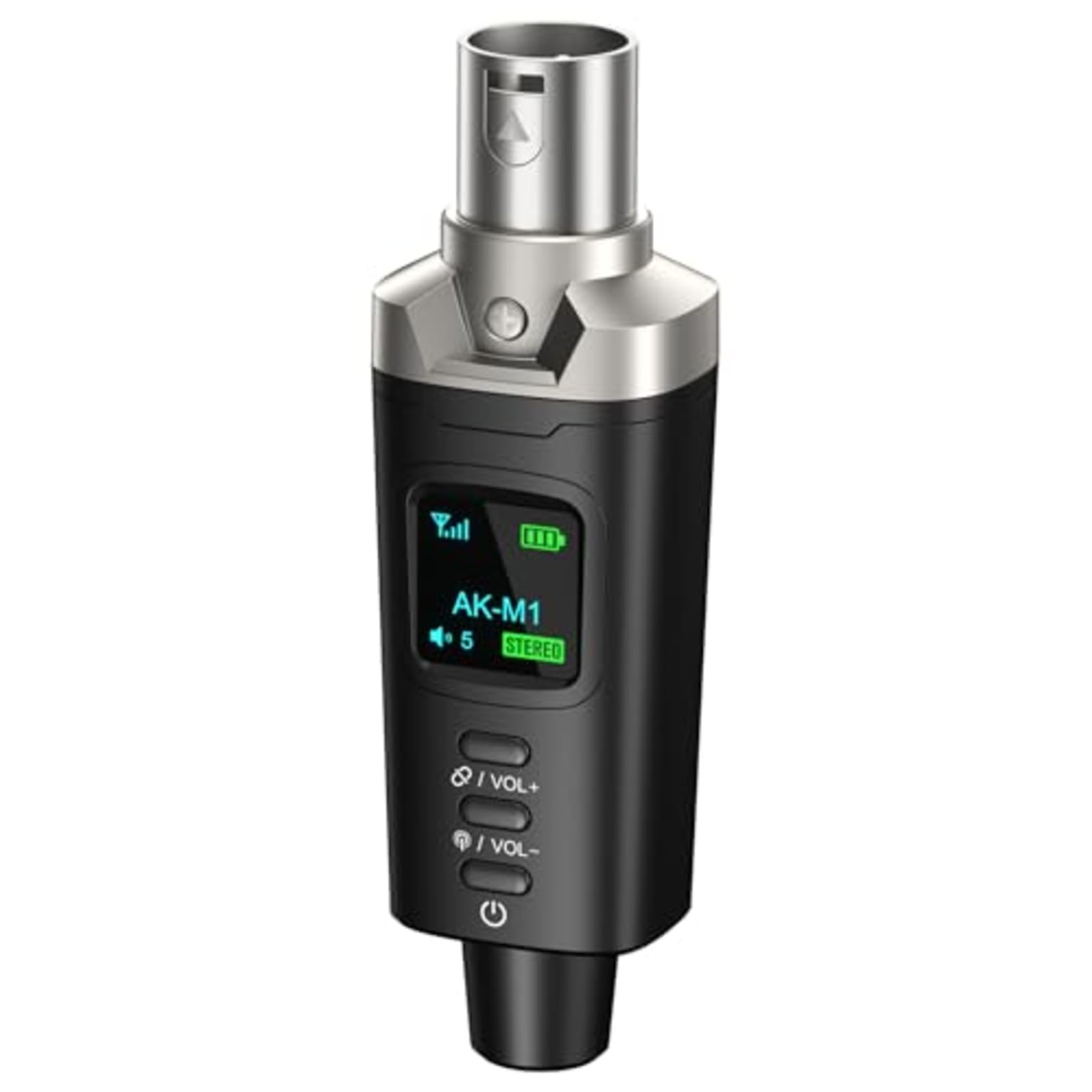 Aokeo AK-M1 XLR Bluetooth Audio Receiver for PA Speakers Mixers BT 5.1 100ft