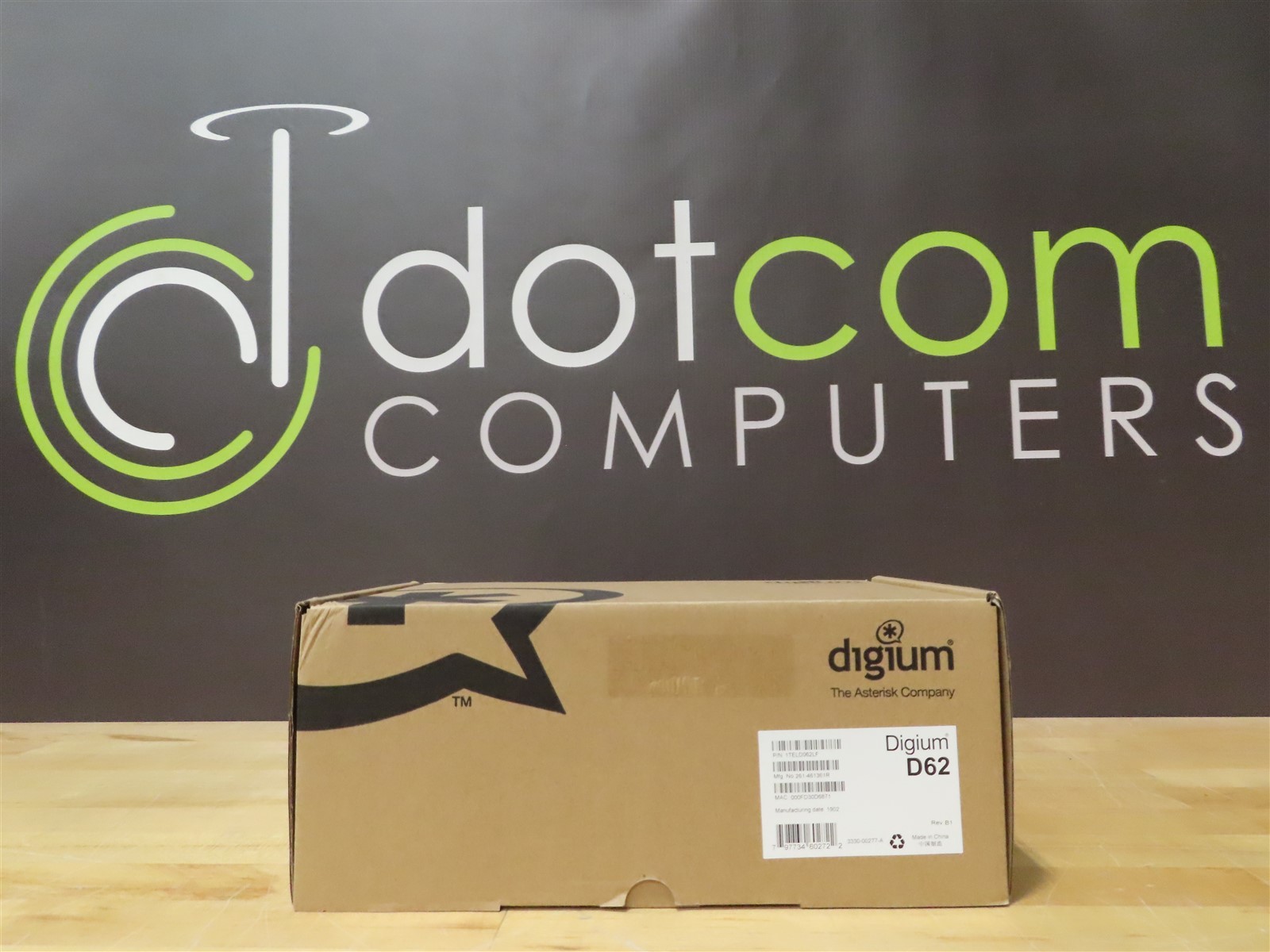 Digium D62 2 Line Mid-Level HD IP Phone POE (1TELD062LF) New Quantity Avail