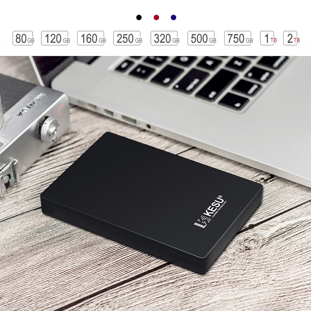 Portable External Hard Drive Disk 2TB 1TB USB3.0 Game Memory Disk Storage Device