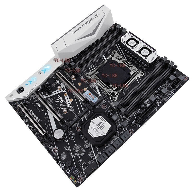 HUANANZHI X99 TF Huanan Motherboard Intel M.2 NVMe LGA 2011 3 DDR4 DDR3 USB3.0