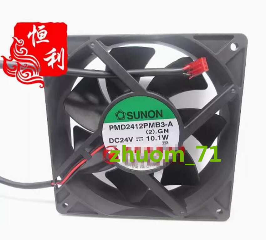 1PC SUNON PMD2412PMB3-A 12038 12CM 24V 10.1W inverter cooling fan