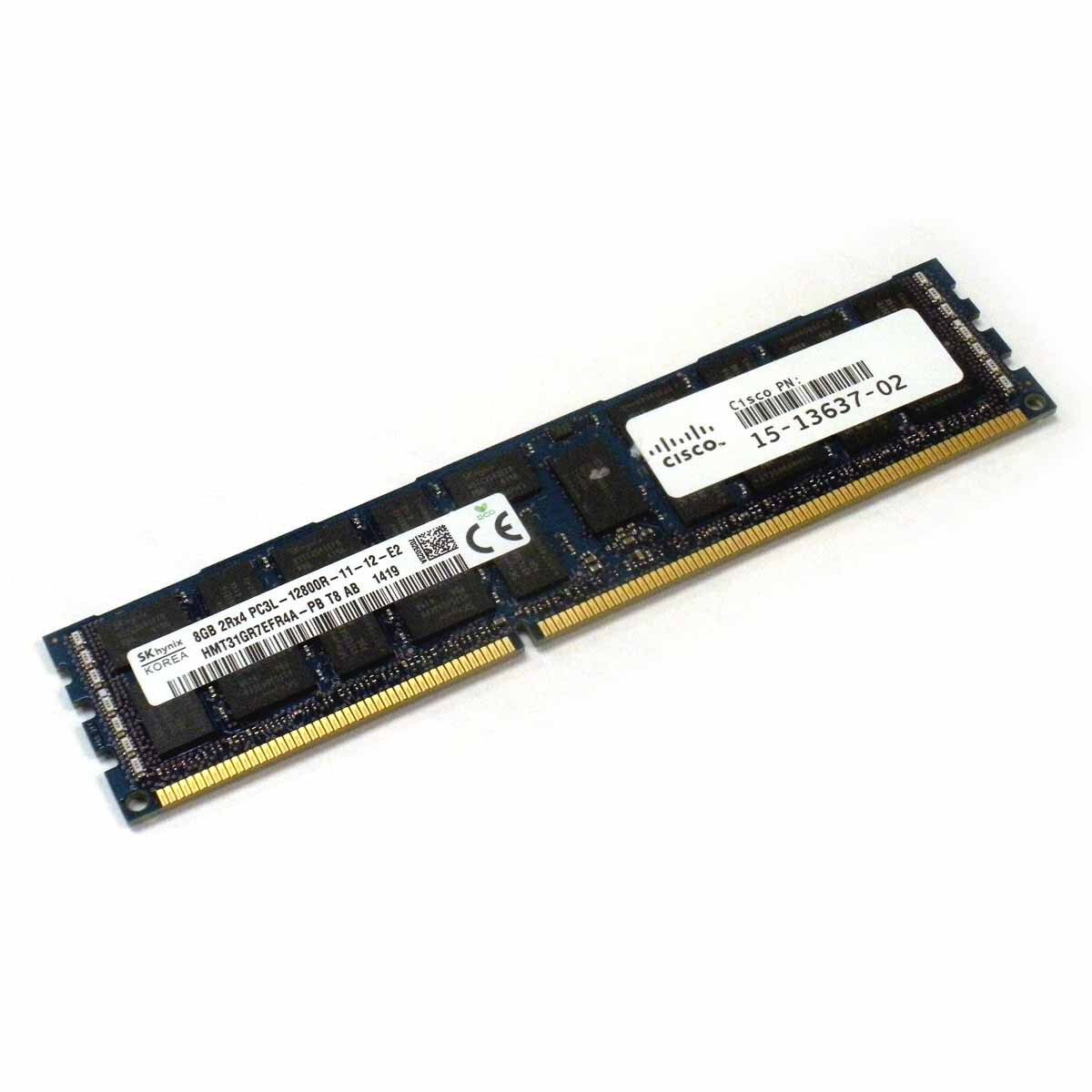 Cisco UCS-MR-1X082RY-A 8GB DDR3-1600Mhz Memory DIMM