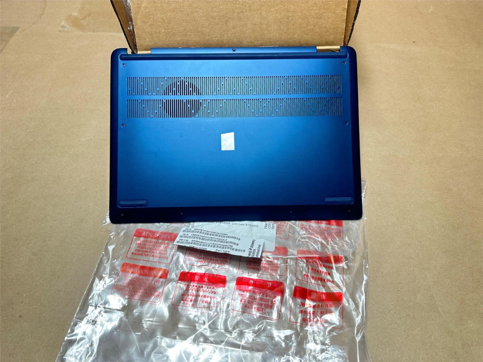 NEW Lenovo IdeaPad 5 Bottom Case Lower Chasis Cover Blue 5CB1K20705