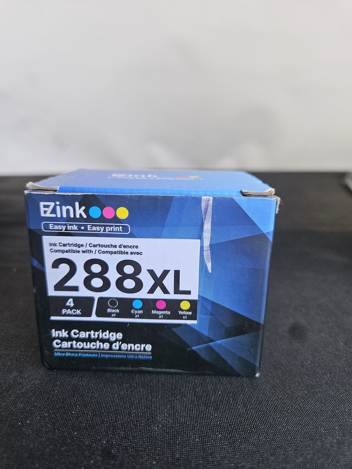 E-Z Ink 288XL Compatible Ink Cartridges 4 Pack Black Cyan Magenta Yellow 