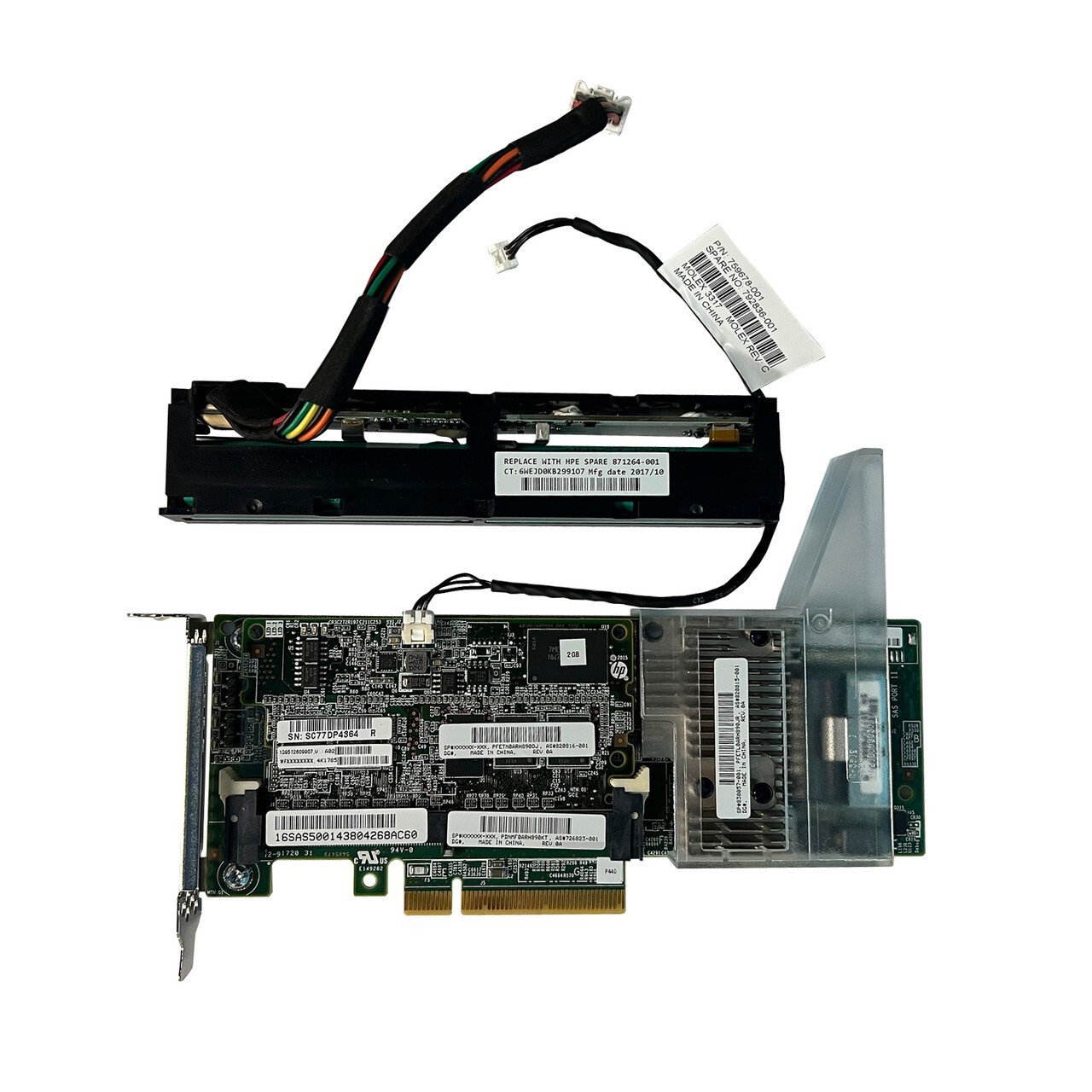 HPe 830057-001 P440/2GB Smart Array Controller 820815-001 820834-B21