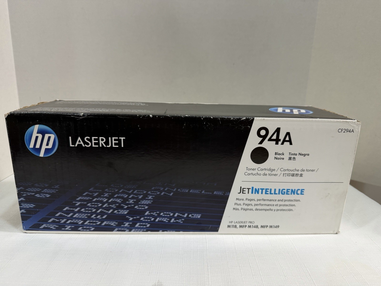 Genuine HP 94A OEM Black LaserJet High Yield Toner Cartridge CF294A- New Sealed