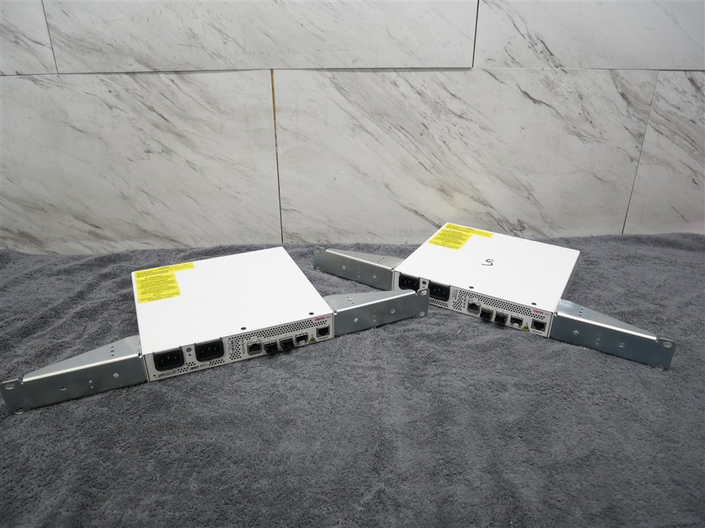 Lot of 2 Ciena 3903 170-3903-900 Service Delivery Ethernet Switch TESTED