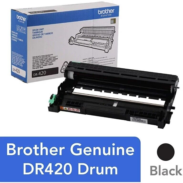 Brother DR420 Genuine Unit Drum Original Authentic OEM DR 420