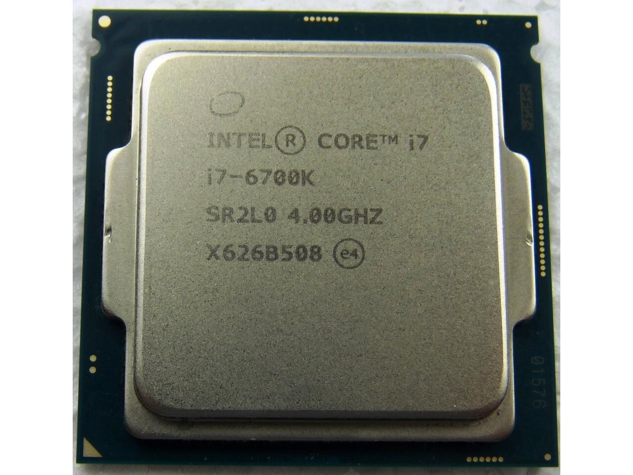 Intel Core i7-6700K 4.0 GHz CPU Processor SR2L0