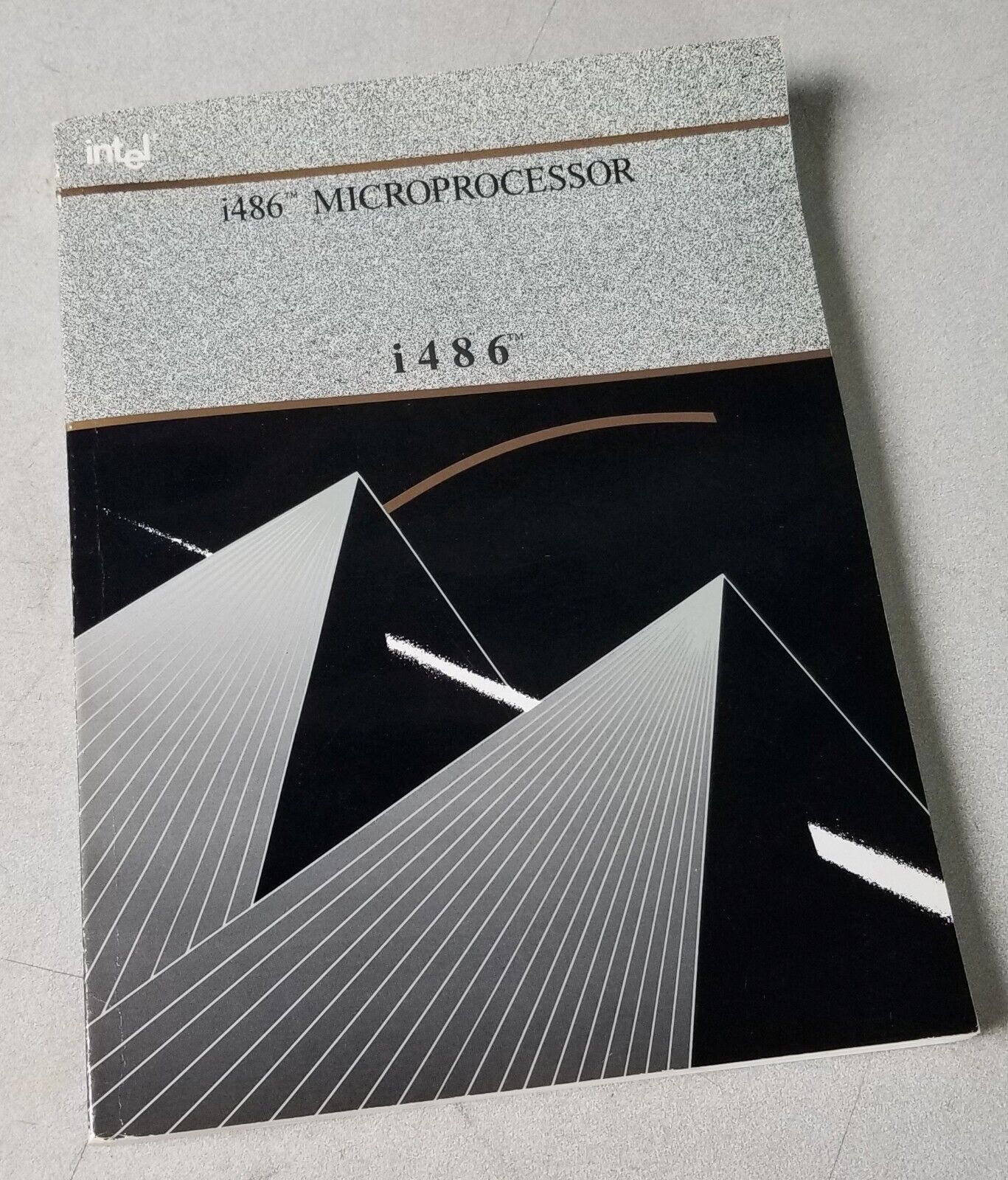 Original Intel i486 Microprocessor book 1989 1-55512-084-9