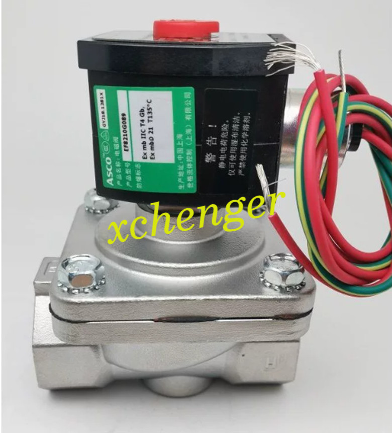 1pcs New ASCO explosion-proof solenoid valve EF8210G089 via FedEx or DHL