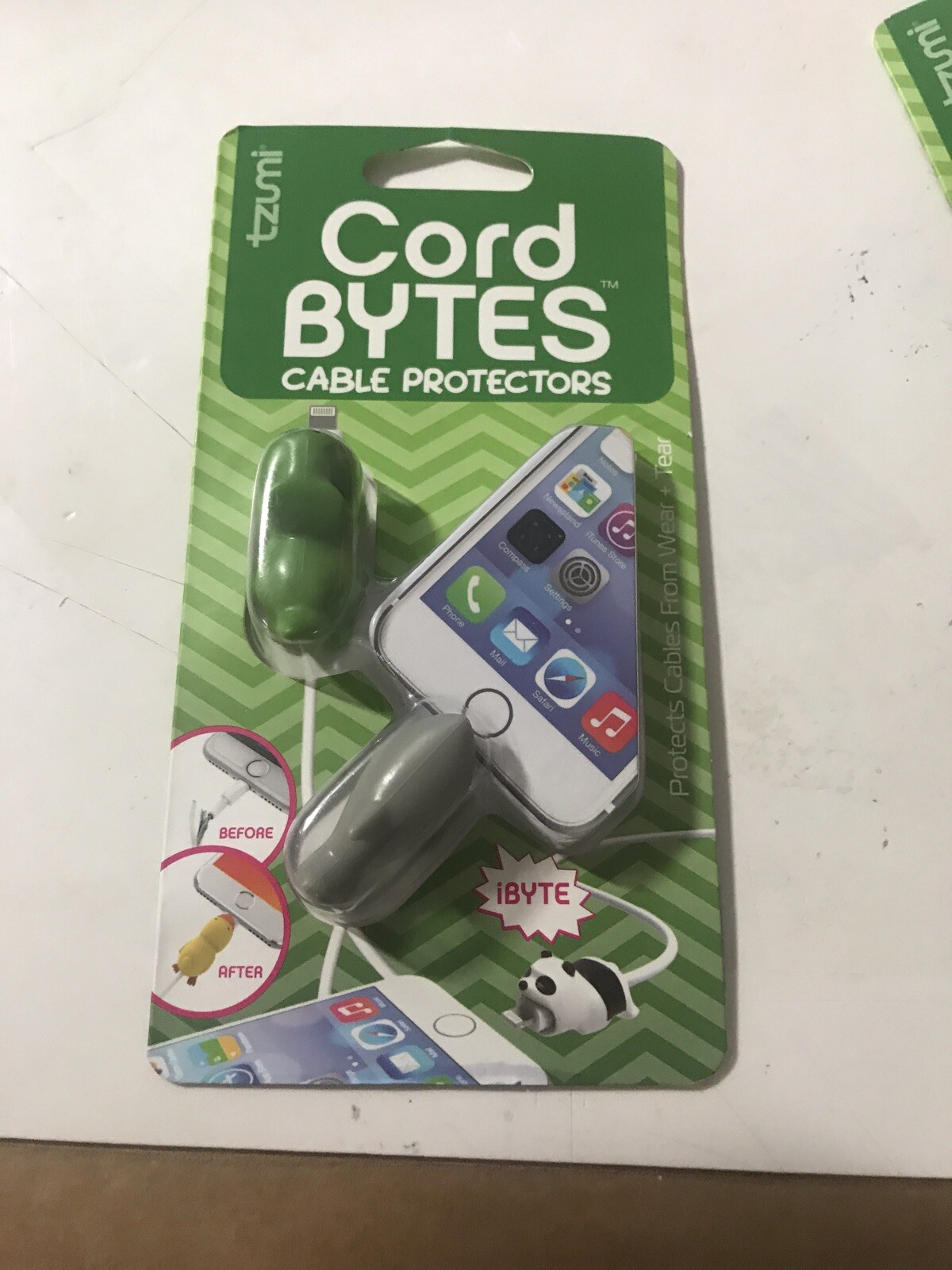 Tzumi Cord Bytes Cable Protectors T-Rex & Shark