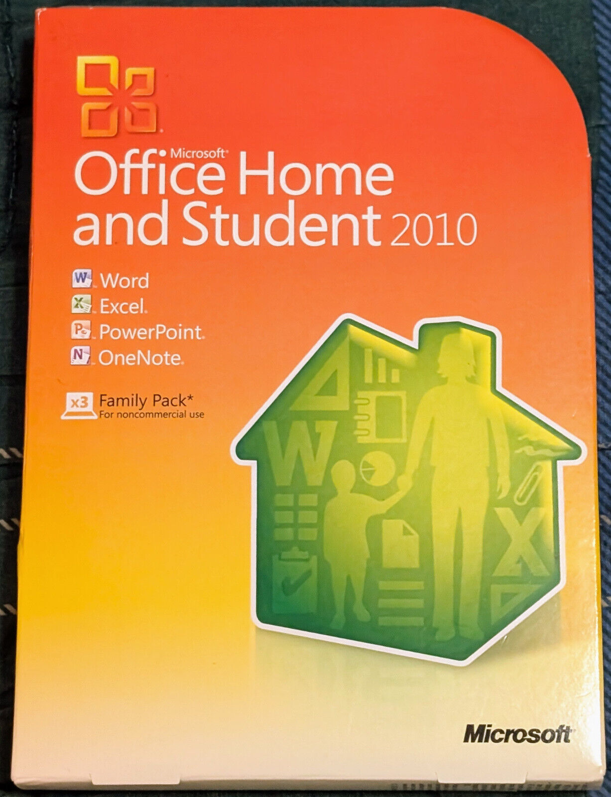 Microsoft Office Home and Student 2010 Software (79G-02144) - No License Key