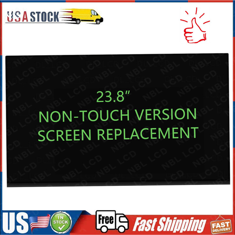 For HP All-in-One 24-df0018 LCD Non-Touch Screen Replacement Display 23.8" FHD