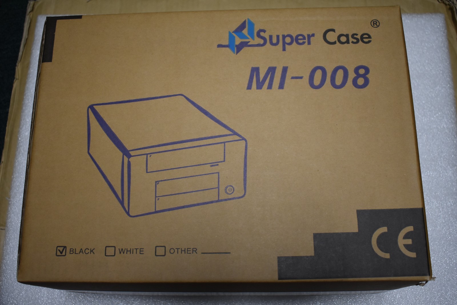 SUPER CASE MI-008 With 250W Power Supply